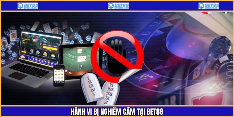 Hành vi nghiêm cấm tuyệt đối khi tham gia vào nền tảng