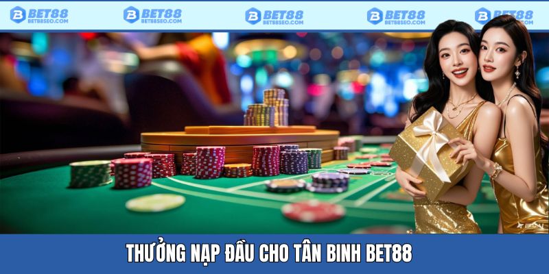 Khuyến mãi nạp đầu cho tân binh Bet88